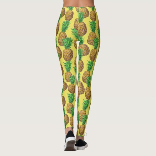 Leggings Ananas ensoleillés (Dos)