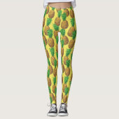 Leggings Ananas ensoleillés (Devant)