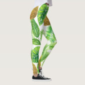 Leggings Ananas et feuilles tropicaux (Droite)