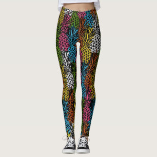 Leggings Ananas Sauvage et Sucré