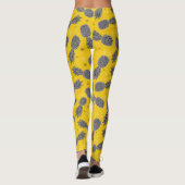 Leggings Ananas Sur Gold 2 (Dos)