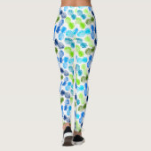 Leggings Ananas tropical de Momona Hawaiian (Dos)