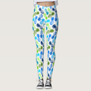 Leggings Ananas tropical de Momona Hawaiian