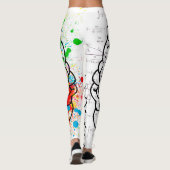 Leggings anatomie du cerveau (Dos)