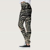 Leggings Ancien Motif mésopotamien sumérien (Gauche)