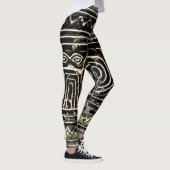 Leggings Ancien Motif mésopotamien sumérien (Droite)
