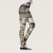 Leggings Ancien mur de briques arrière - plan (Droite)