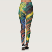 Leggings Ancienne peinture épaisse (Dos)