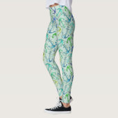 Leggings Ancres flottantes et motif de corde (Gauche)