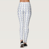 Leggings Ancres hors légendes (impression foncée) (Dos)