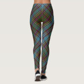 Leggings Anderson Clan Tartan Plaid Motif Scottish (Dos)