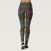 Leggings Anderson Clan Tartan Plaid Motif Scottish (Dos)