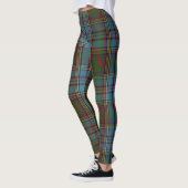 Leggings Anderson Clan Tartan Plaid Motif Scottish (Gauche)
