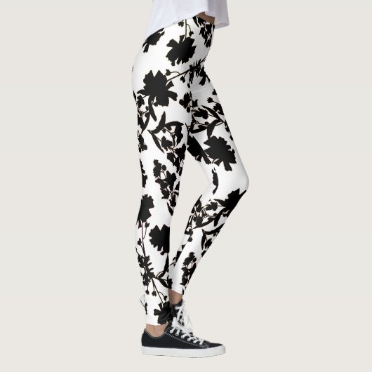 Leggings Andreya Noir et Blanc (Droite)