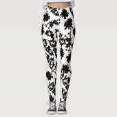 Leggings Andreya Noir et Blanc (Devant)