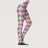 Leggings Âne au cœur rose (Droite)