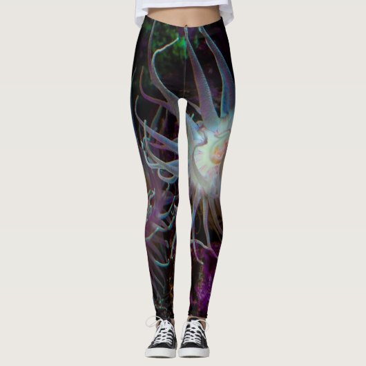 Leggings Anémone Crimson (Devant)