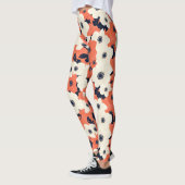 Leggings Anémone gras et chic (Gauche)