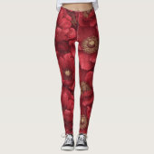 Leggings Anémones Chic Accent Yoga Active (Devant)