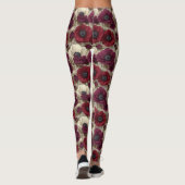 Leggings Anémones Fleur Maternité Anémones Accent (Dos)