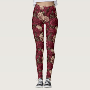 Leggings Anémones Gras Yoga Étincelant