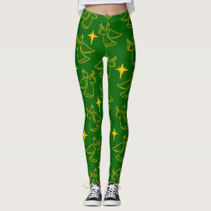 Leggings Anges de Noël