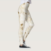 Leggings Anges d'or sur les guêtres blanches (Droite)