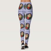 Leggings Anglais Cocker Spaniel Christmas (Dos)