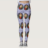 Leggings Anglais Cocker Spaniel Christmas (Devant)