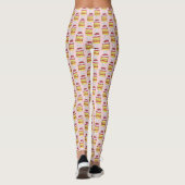 Leggings Anglais Trifle Fruit Custsert Cuisine britannique (Dos)
