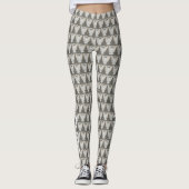 Leggings Angle ruban de la conscience blanche Mots personna (Devant)