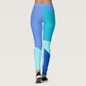 Leggings Angles bleus chic (Dos)