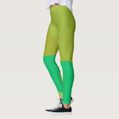Leggings Angles verts chic (Gauche)