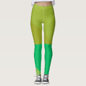 Leggings Angles verts chic (Devant)