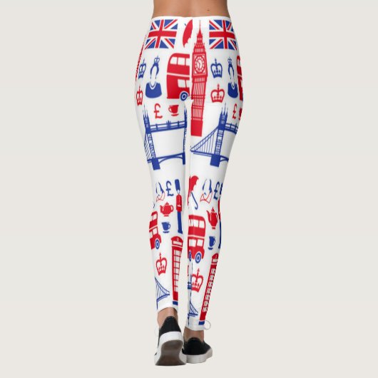 Leggings Angleterre (Dos)