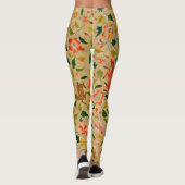 Leggings Animal Antique Cheval Oiseau Deer Rabbit (Dos)