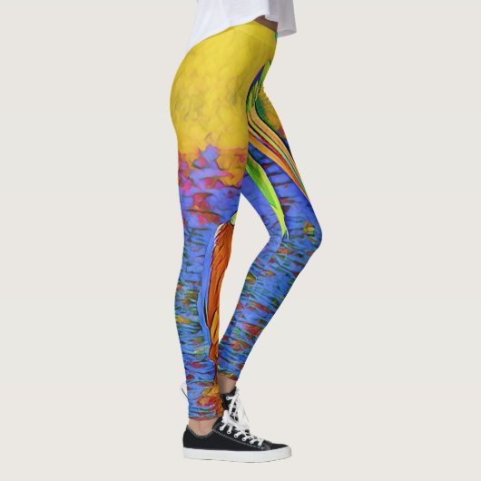 Leggings animal - pélican (Droite)