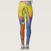 Leggings animal - pélican (Devant)
