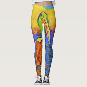 Leggings animal - pélican