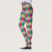 Leggings Animaniacs | Warner Siblings Pop Art Graphic (Gauche)