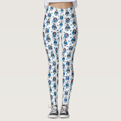 Leggings Animaniacs | Yakko, Wakko, & Dot Circle Pattern (Devant)