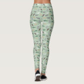 Leggings Animaux autochtones australiens Eucalyptus Motif v (Dos)