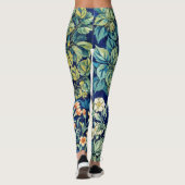 Leggings Animaux et fleurs, forêt, William Morris (Dos)