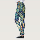 Leggings Animaux et fleurs, forêt, William Morris (Gauche)