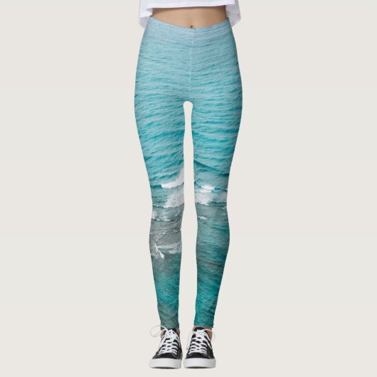 Leggings Animaux marins cool (Devant)