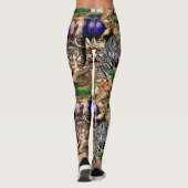 Leggings Animaux sauvages de la Savane africaine (Dos)