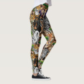 Leggings Animaux sauvages de la Savane africaine (Droite)