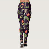 Leggings Animaux tropicaux singes motifs sans soudure & mac (Dos)