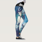 Leggings Anime Girl & Sword Design (Droite)