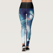 Leggings Anime Girl & Sword Design (Dos)